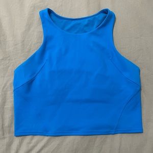 Lululemon size 12 Wundertrain Racerback Blue